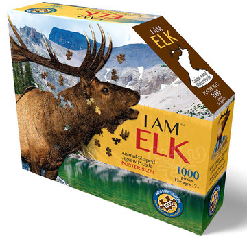 Madd Capp Games Madd Capp I Am Elk Puzzle 1000pcs