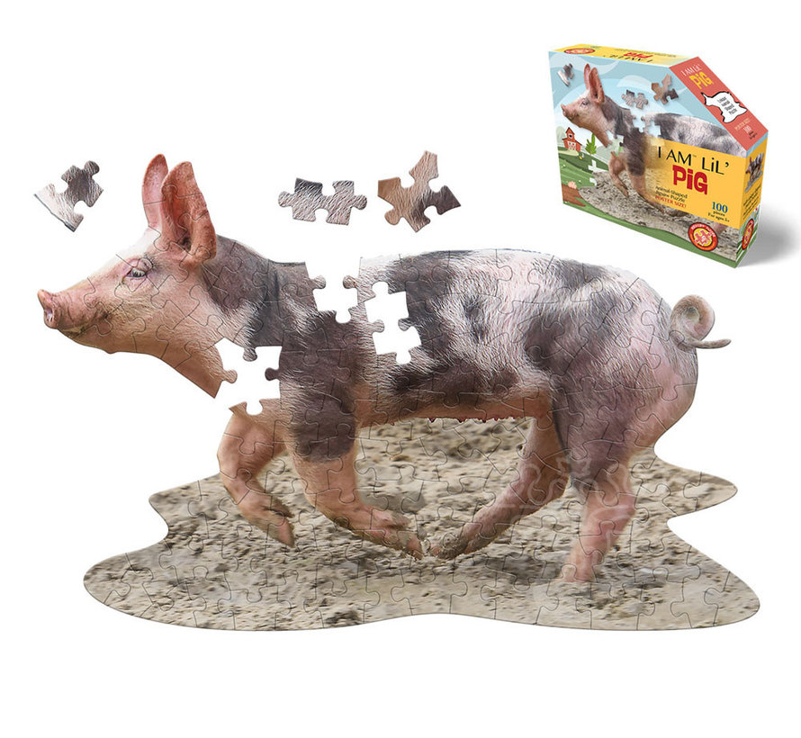 FINAL SALE Madd Capp I Am Lil' Pig Puzzle 100pcs