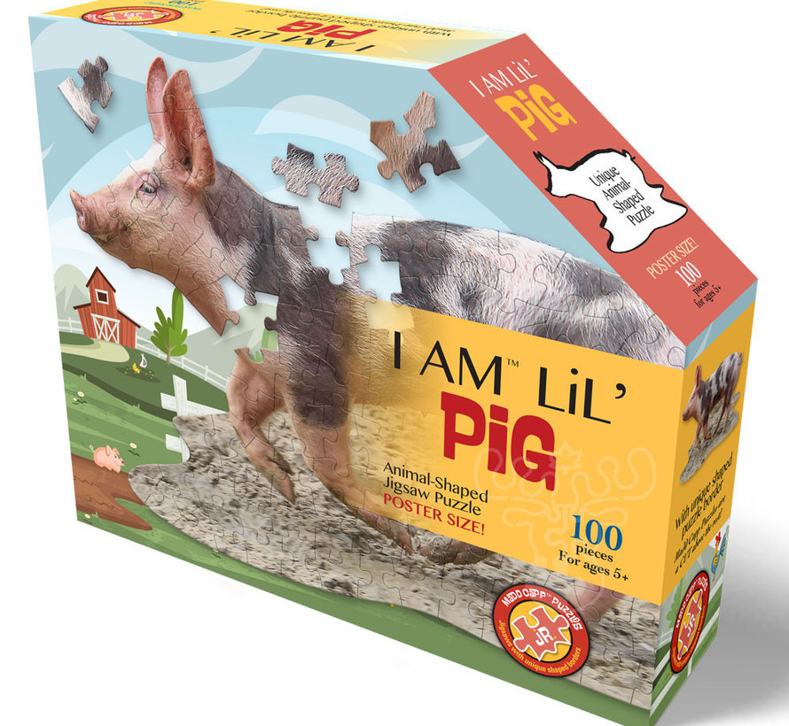 FINAL SALE Madd Capp I Am Lil' Pig Puzzle 100pcs