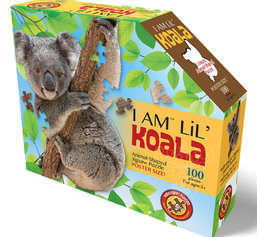 Puzzle A Forma Di Animale Madd Capp – 100 Pezzi XL, Per Bambini 5+, Poster Incluso, Dimensioni 30x24 Cm