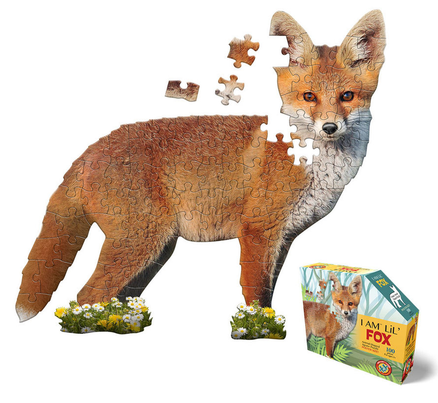 FINAL SALE Madd Capp I Am Lil' Fox Puzzle 100pcs