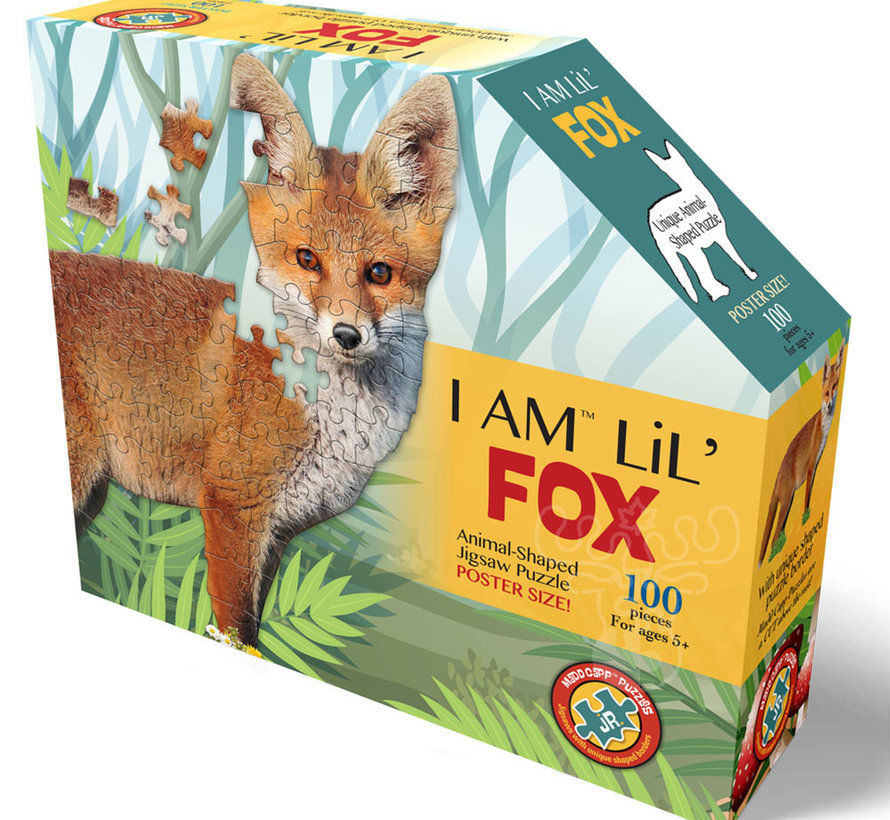 FINAL SALE Madd Capp I Am Lil' Fox Puzzle 100pcs