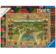 Ravensburger Ravensburger Harry Potter Hogwarts Map Puzzle 1500pcs**