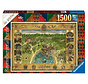 Ravensburger Harry Potter Hogwarts Map Puzzle 1500pcs**