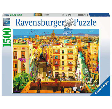 Ravensburger FINAL SALE Ravensburger Dinner in Valencia Puzzle 1500pcs RETIRED