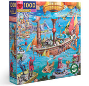 EeBoo eeBoo Steampunk Airship Puzzle 1000pcs