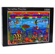 JaCaRou Puzzles FINAL SALE JaCaRou Blue Lagoon Puzzle 1000pcs