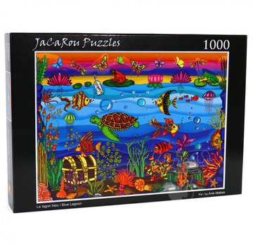 JaCaRou Puzzles FINAL SALE JaCaRou Blue Lagoon Puzzle 1000pcs