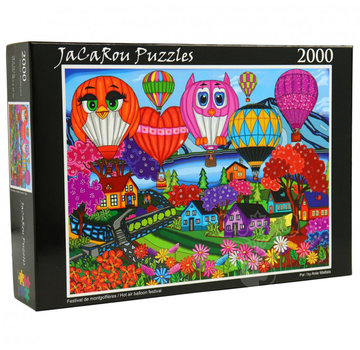 JaCaRou Puzzles JaCaRou Hot Air Balloon Festival Puzzle 2000pcs