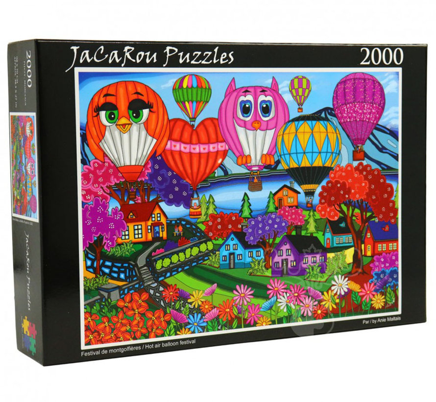 JaCaRou Hot Air Balloon Festival Puzzle 2000pcs