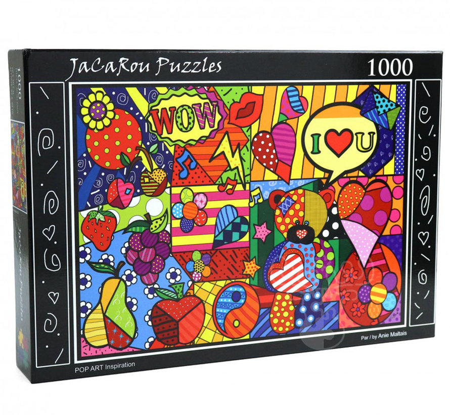 JaCaRou Pop Art Inspiration Puzzle 1000pcs