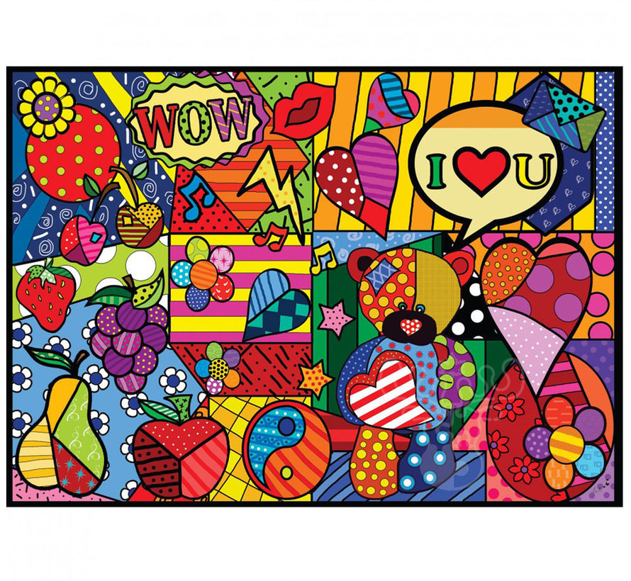 JaCaRou Pop Art Inspiration Puzzle 1000pcs