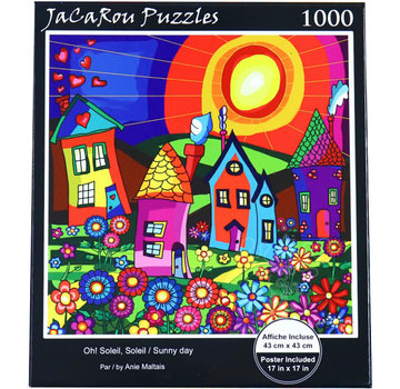 JaCaRou Puzzles JaCaRou Sunny Day Puzzle 1000pcs
