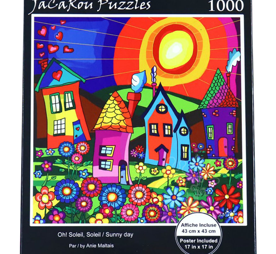 JaCaRou Sunny Day Puzzle 1000pcs