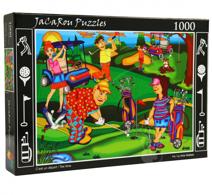 JaCaRou Tee Time Puzzle 1000pcs