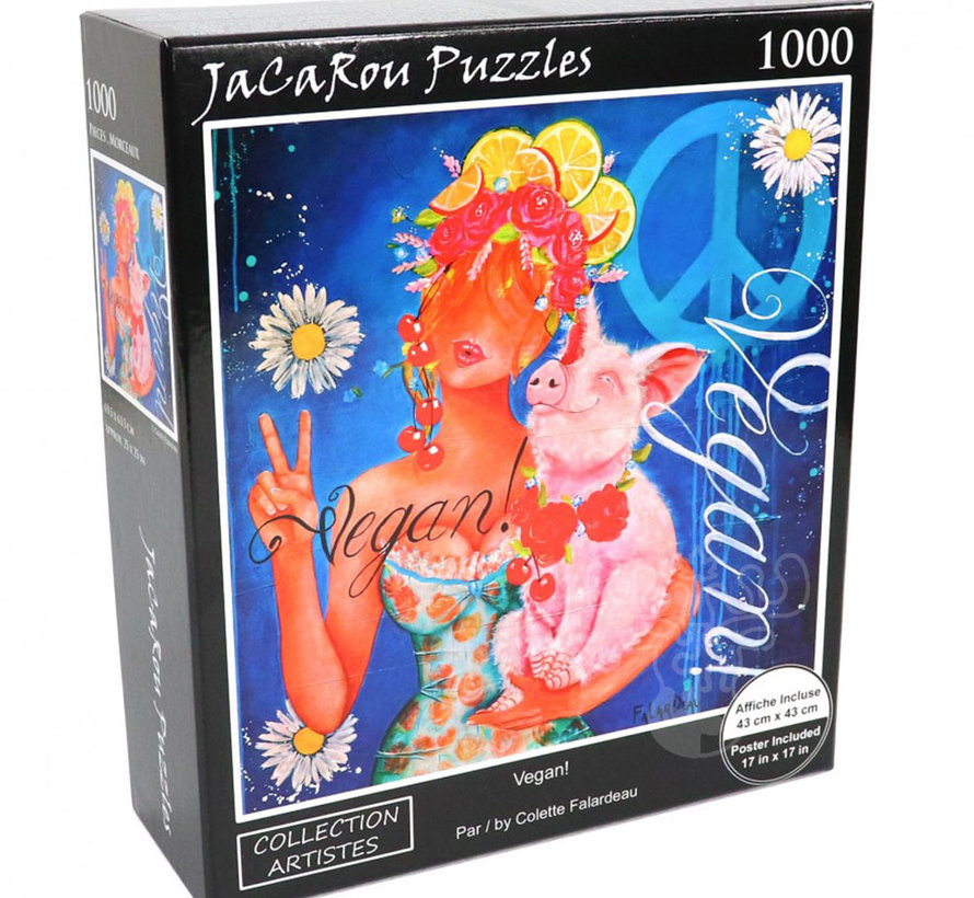 JaCaRou Vegan! Puzzle 1000pcs