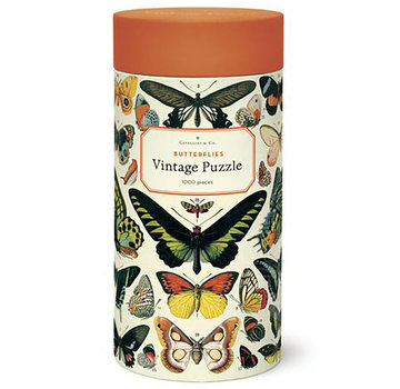 Cavallini Cavallini Vintage: Butterflies Puzzle 1000pcs
