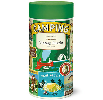 Cavallini Cavallini Vintage: Camping Puzzle 1000pcs