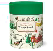 Cavallini Cavallini Vintage: Peace on Earth Puzzle 500pcs