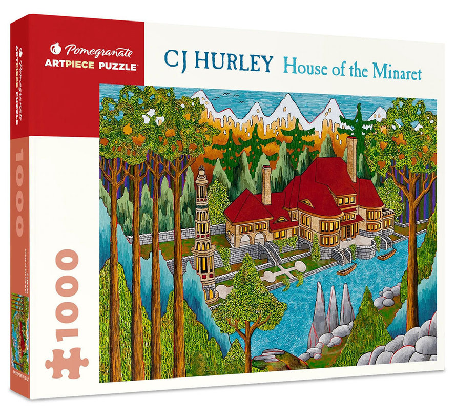 Pomegranate Hurley, CJ: House of the Minaret Puzzle 1000pcs