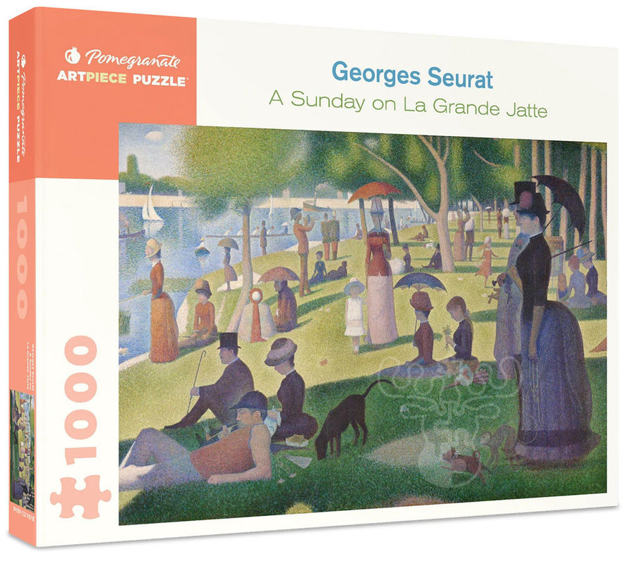 Pomegranate Seurat, Georges: Sunday on La Grande Jatte Puzzle 1000pcs