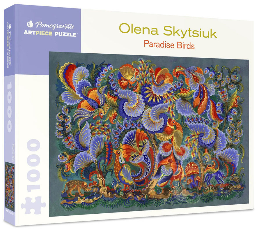 Pomegranate Skytsiuk, Olena: Paradise Birds Puzzle 1000pcs