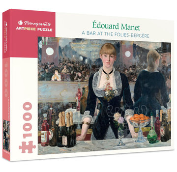 Pomegranate Pomegranate Manet, Édouard: A Bar at the Folies-Bergere Puzzle 1000pcs