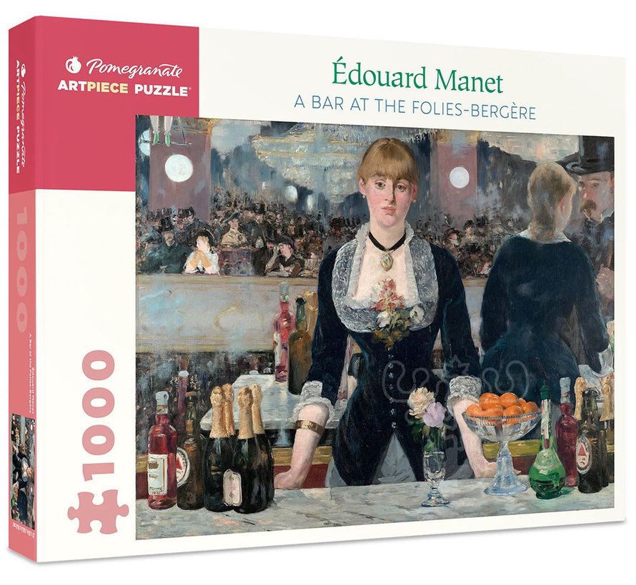 Pomegranate Manet, Édouard: A Bar at the Folies-Bergere Puzzle 1000pcs