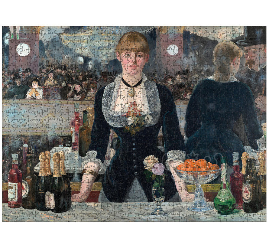 Pomegranate Manet, Édouard: A Bar at the Folies-Bergere Puzzle 1000pcs