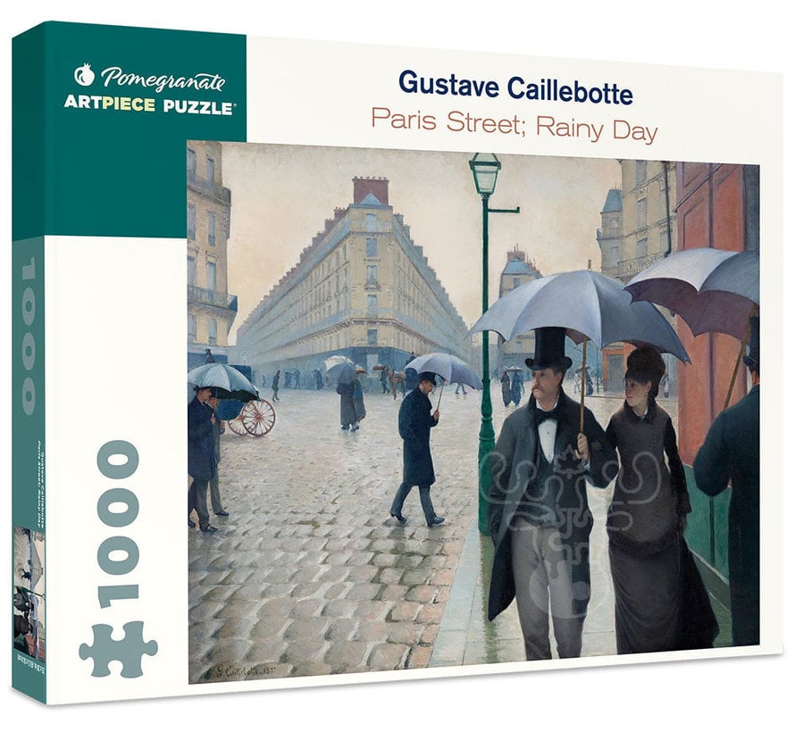 Pomegranate Caillebotte, Gustave: Paris Street; Rainy Day Puzzle 1000pcs