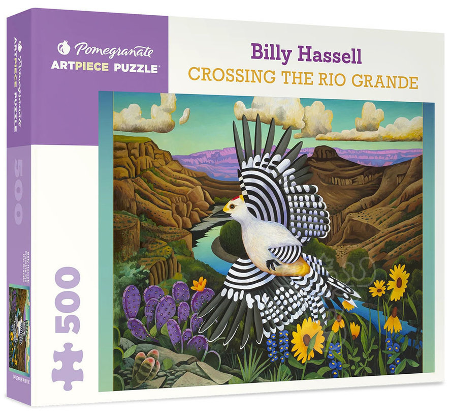 Pomegranate Hassell, Billy: Crossing the Rio Grande Puzzle 500pcs