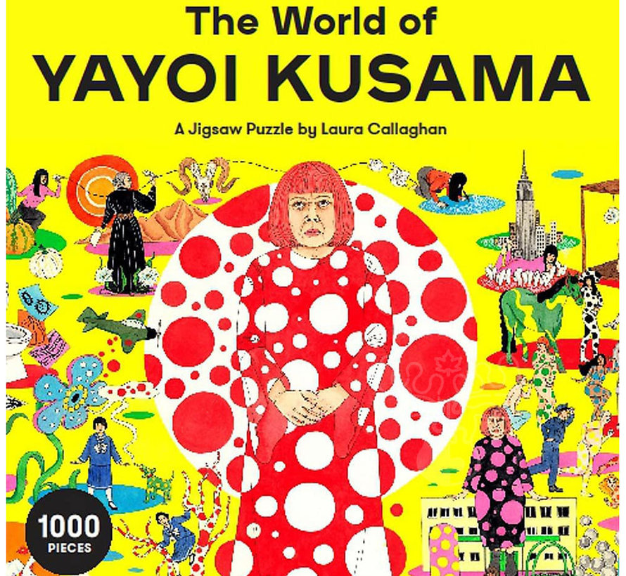 Laurence King The World of Yayoi Kusama Puzzle 1000pcs