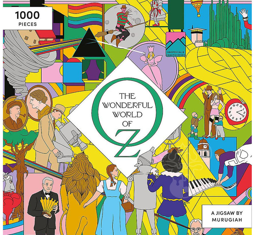 Laurence King The Wonderful World of Oz Puzzle 1000pcs