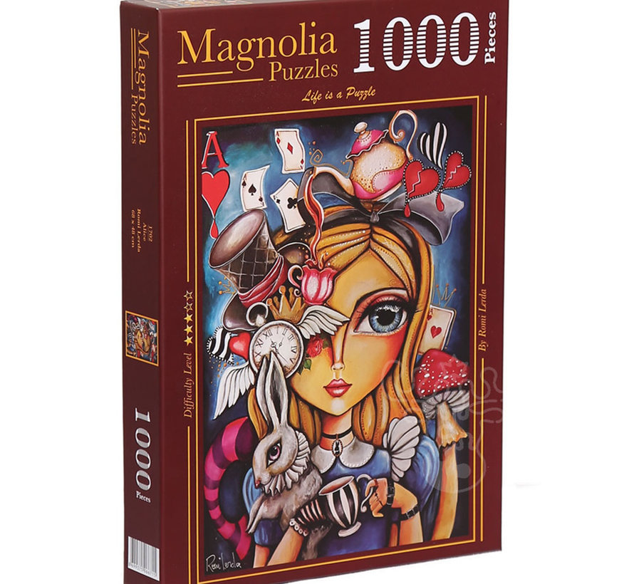 Magnolia Alice - Romi Lerda Special Edition Puzzle 1000pcs