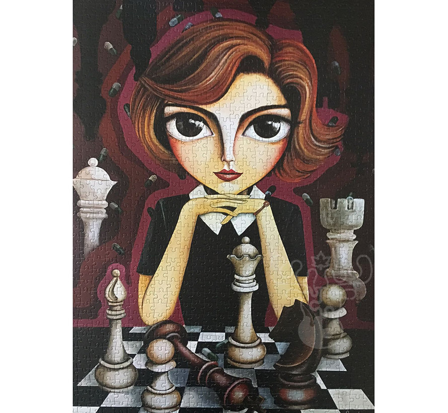 Magnolia The Queen's Gambit - Romi Lerda Special Edition Puzzle 1000pcs