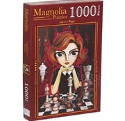 Magnolia Puzzles Magnolia The Queen's Gambit - Romi Lerda Special Edition Puzzle 1000pcs