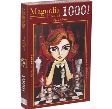 Magnolia Puzzles Magnolia The Queen's Gambit - Romi Lerda Special Edition Puzzle 1000pcs