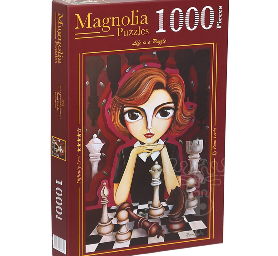 Magnolia The Queen's Gambit - Romi Lerda Special Edition Puzzle 1000pcs