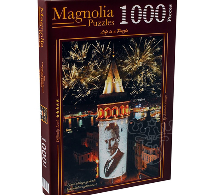 FINAL SALE Magnolia GAL-ATA-TÜRK Kulesi - GAL- ATA-TURK Tower Puzzle 1000pcs