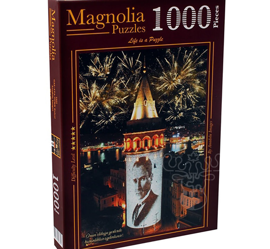Magnolia GAL-ATA-TÜRK Kulesi - GAL- ATA-TURK Tower Puzzle 1000pcs