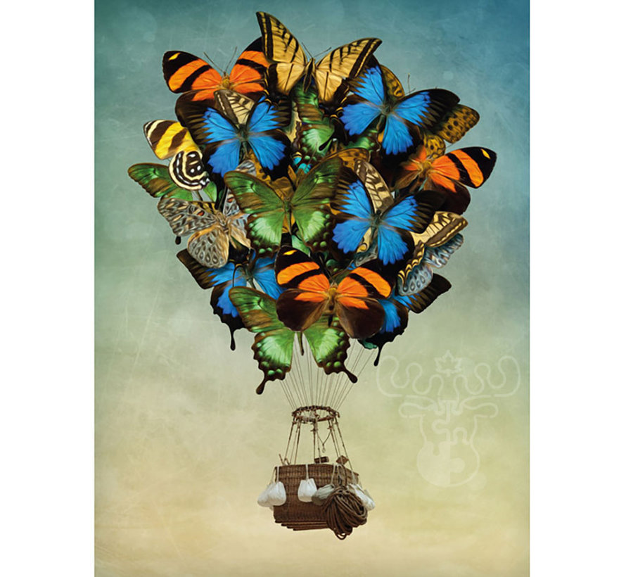 Magnolia Butterfly Balloon Puzzle 1000pcs