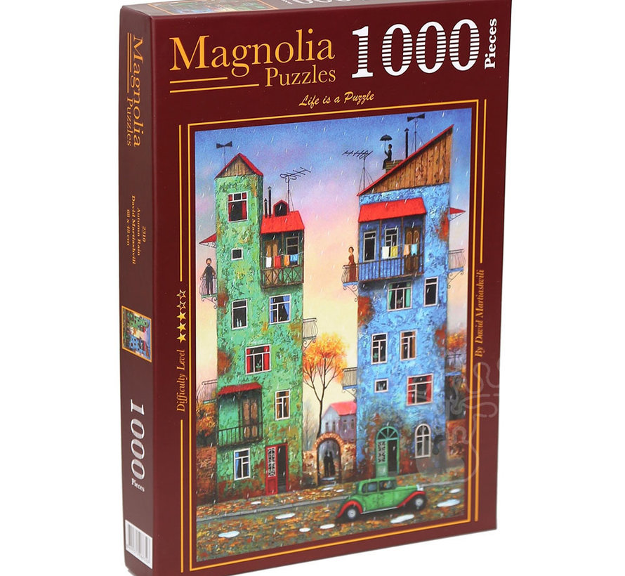 Magnolia Autumn Rain - David Martiashvili Special Edition Puzzle 1000pcs