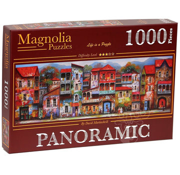 Magnolia Puzzles Magnolia Old Tbilisi - David Martiashvili Special Edition Puzzle 1000pcs