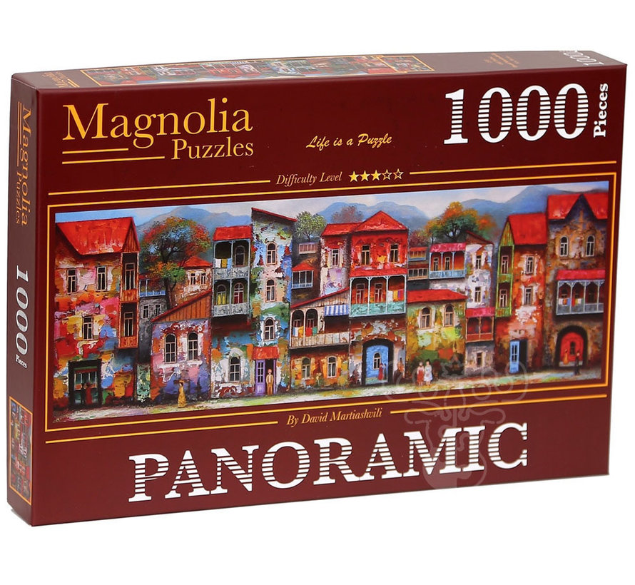 Magnolia Old Tbilisi - David Martiashvili Special Edition Puzzle 1000pcs