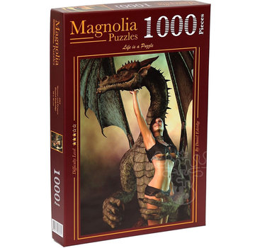 Magnolia Puzzles Magnolia Woman and Dragon Puzzle 1000pcs