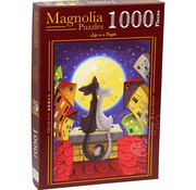 Magnolia Puzzles Magnolia Cats on the Roof Puzzle 1000pcs