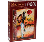 Magnolia Puzzles FINAL SALE Magnolia African Woman Puzzle 1000pcs