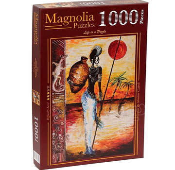 Magnolia Puzzles FINAL SALE Magnolia African Woman Puzzle 1000pcs