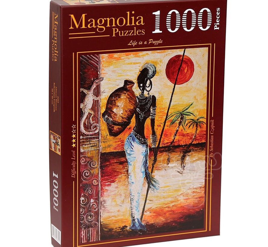 Magnolia African Woman Puzzle 1000pcs