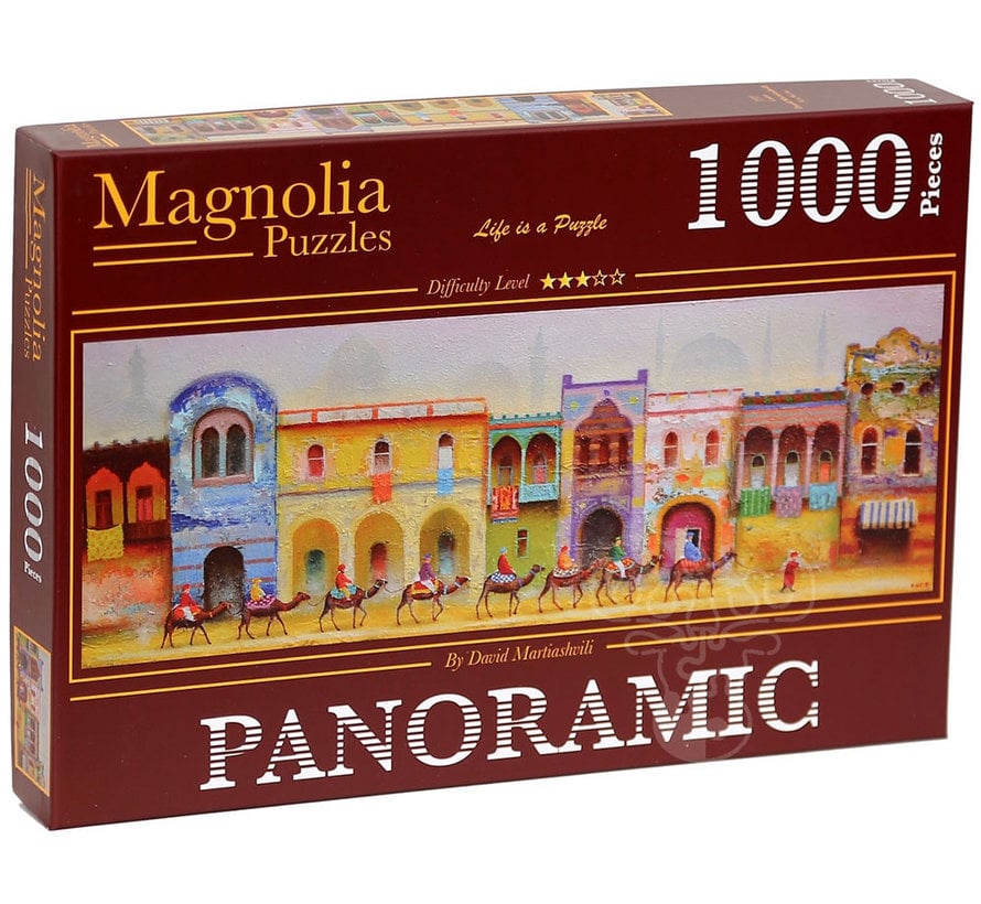 Magnolia Cairo - David Martiashvili Special Edition Panoramic Puzzle 1000pcs